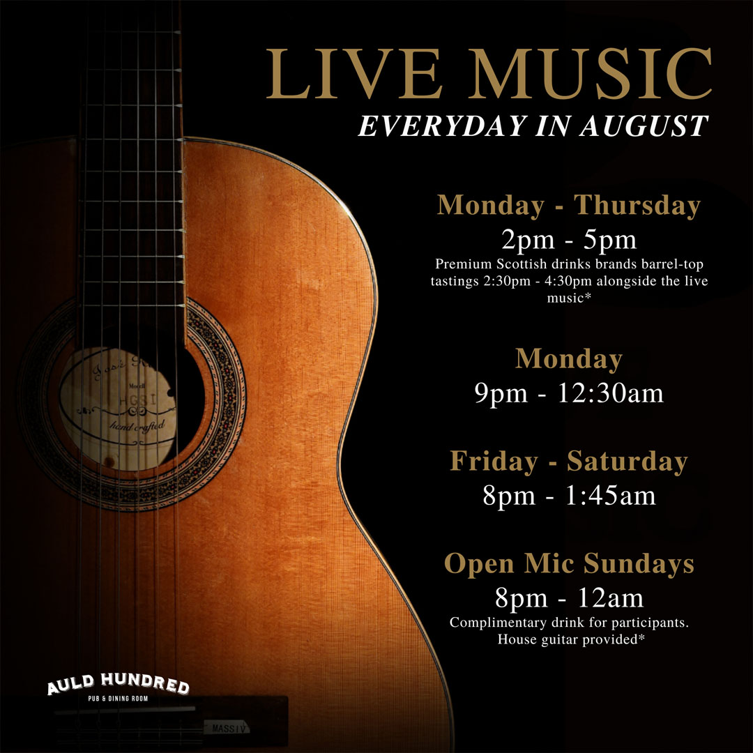 Live Music at Auld Hundred