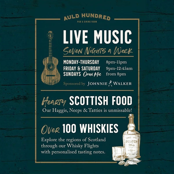 Live Music at Auld Hundred